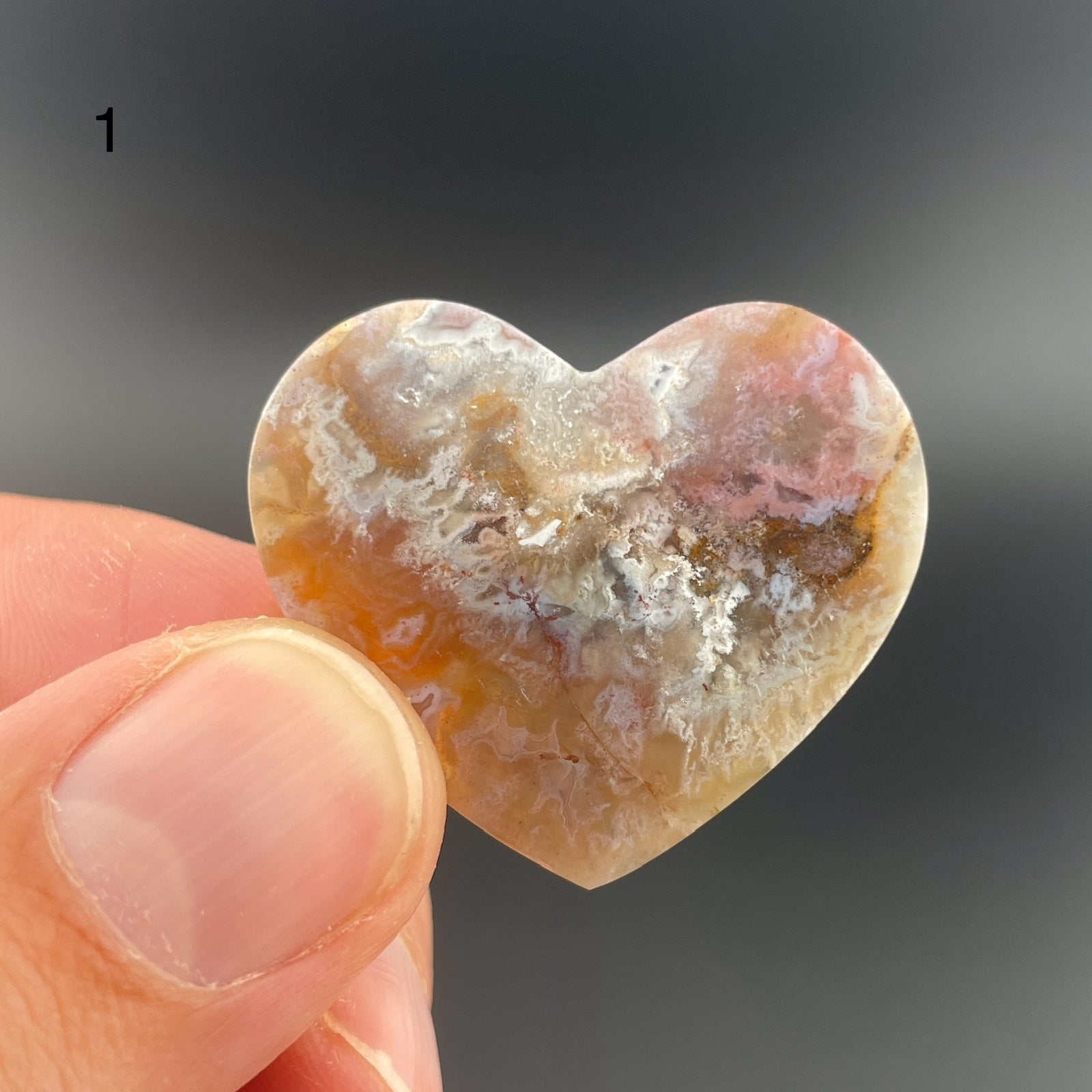 Mysterious Pink and Yellow Agate