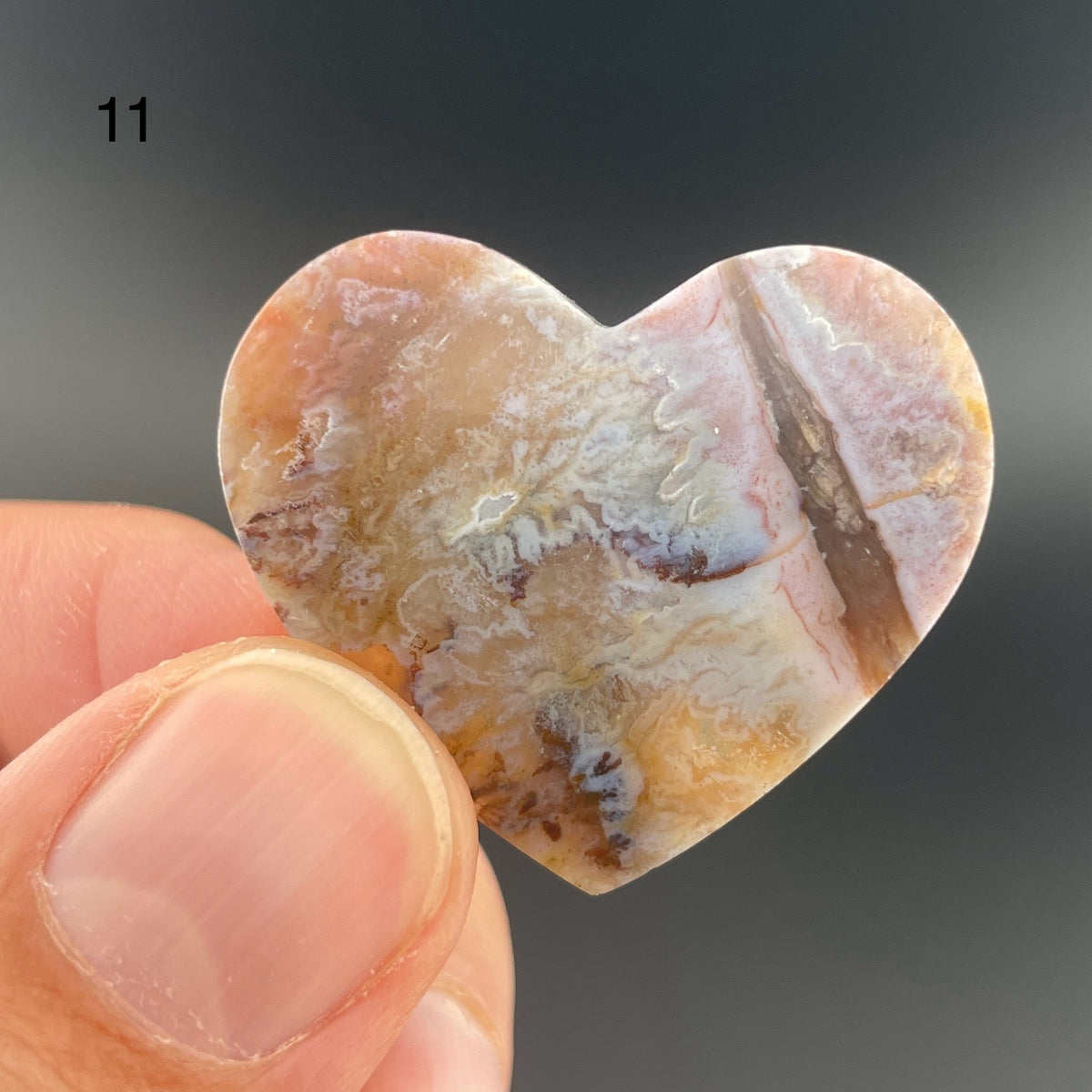 Mysterious Pink and Yellow Agate