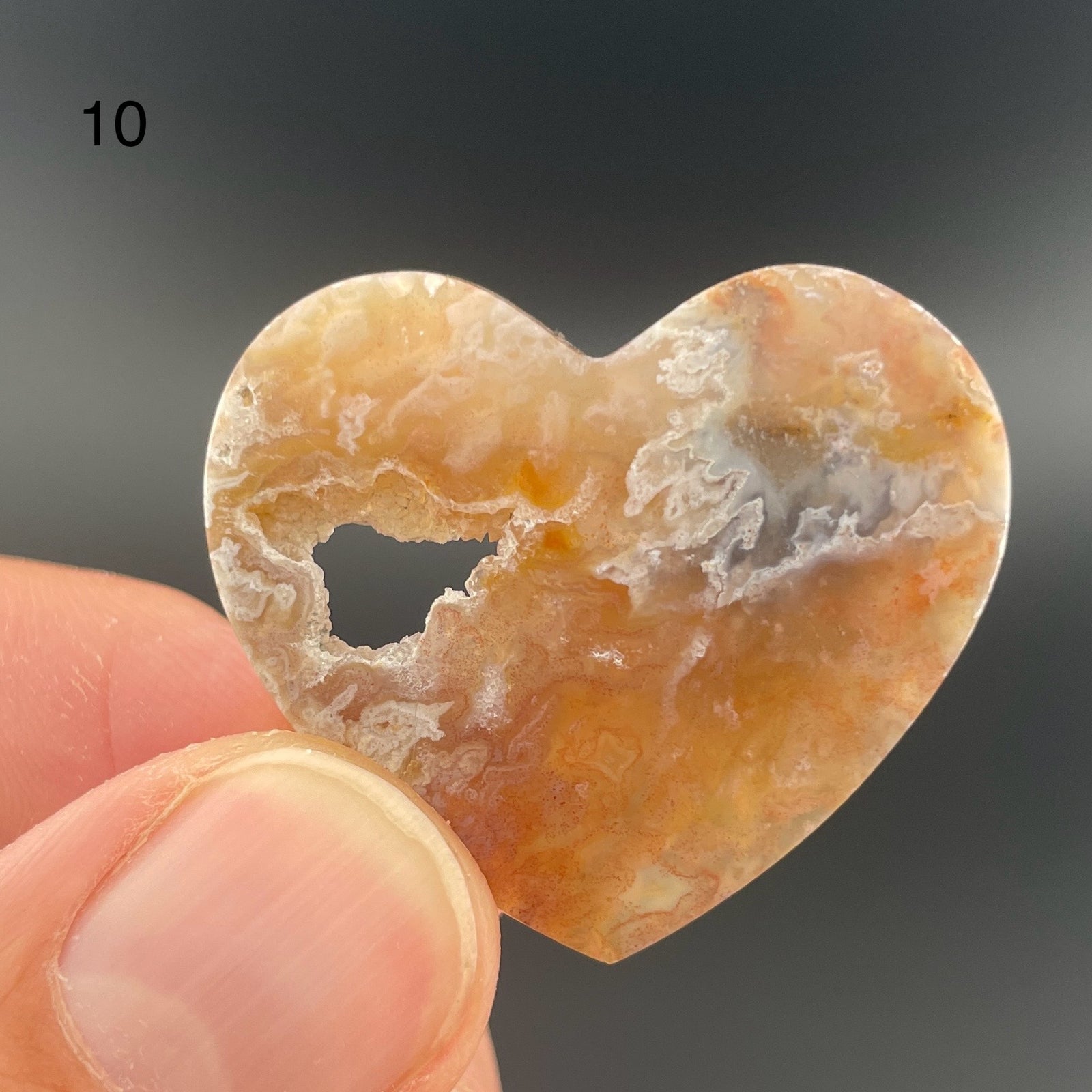 Mysterious Pink and Yellow Agate