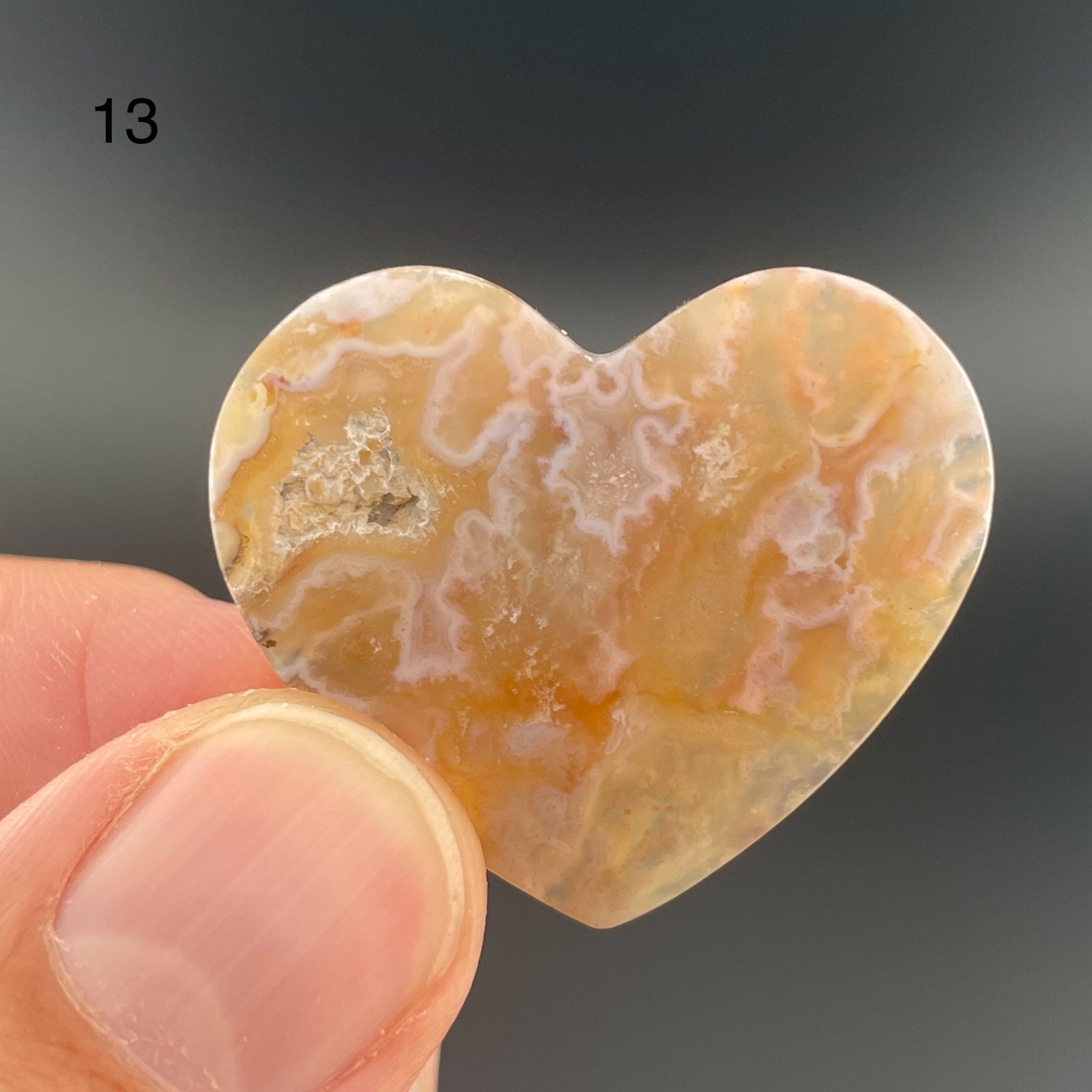 Mysterious Pink and Yellow Agate