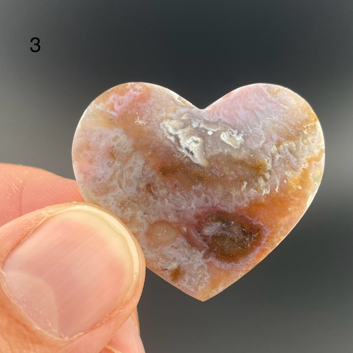 Mysterious Pink and Yellow Agate