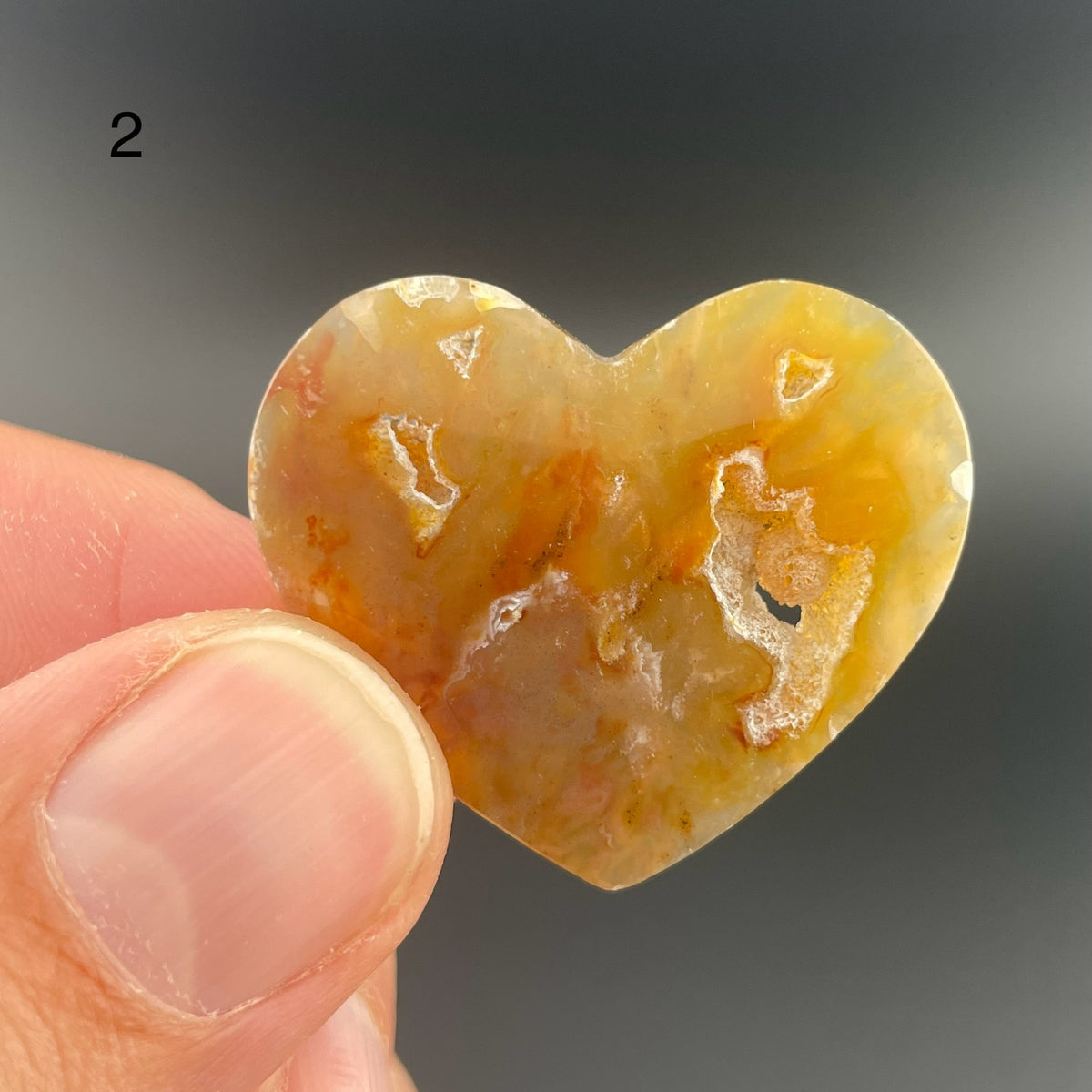 Mysterious Pink and Yellow Agate