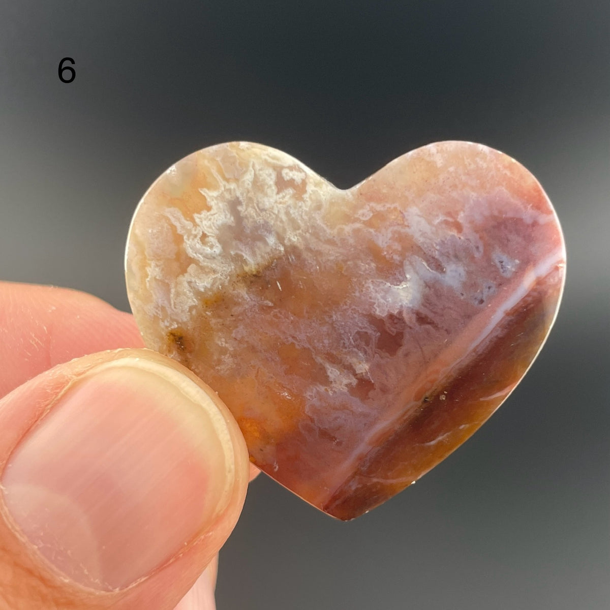 Mysterious Pink and Yellow Agate