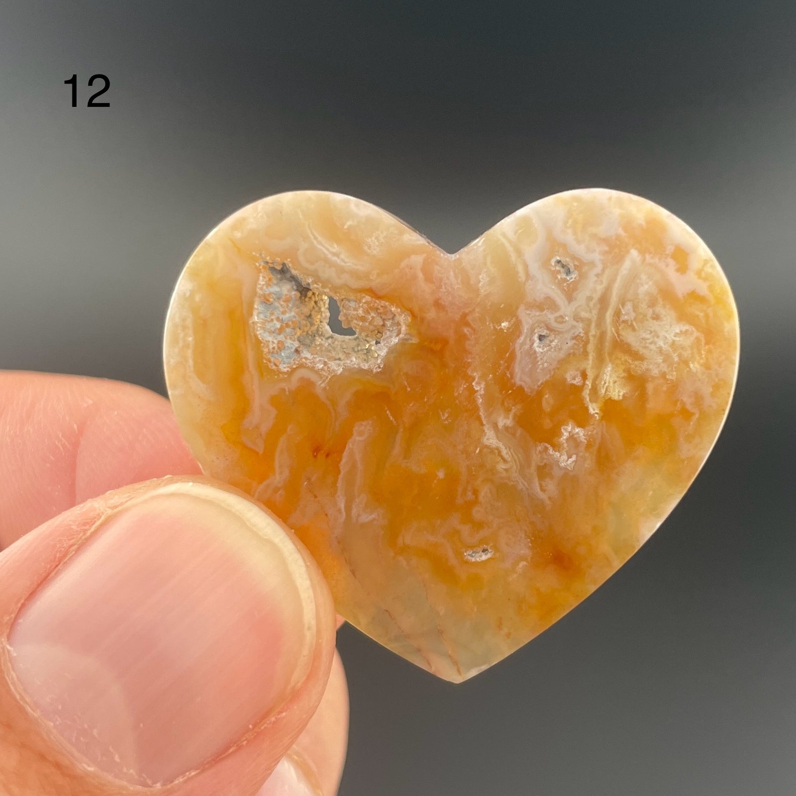 Mysterious Pink and Yellow Agate