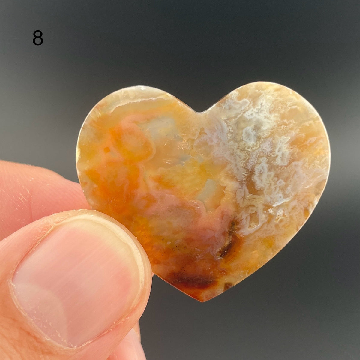 Mysterious Pink and Yellow Agate