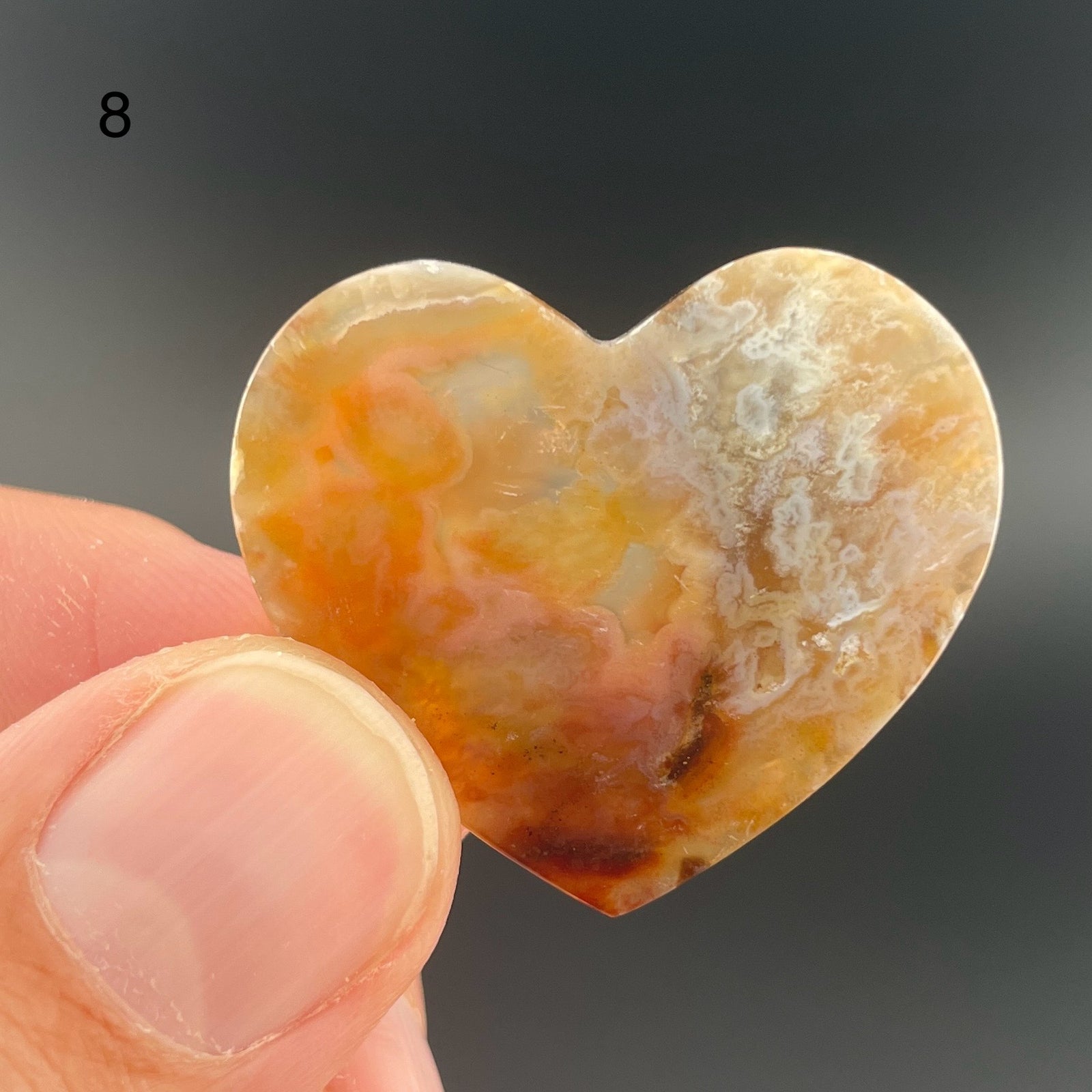 Mysterious Pink and Yellow Agate