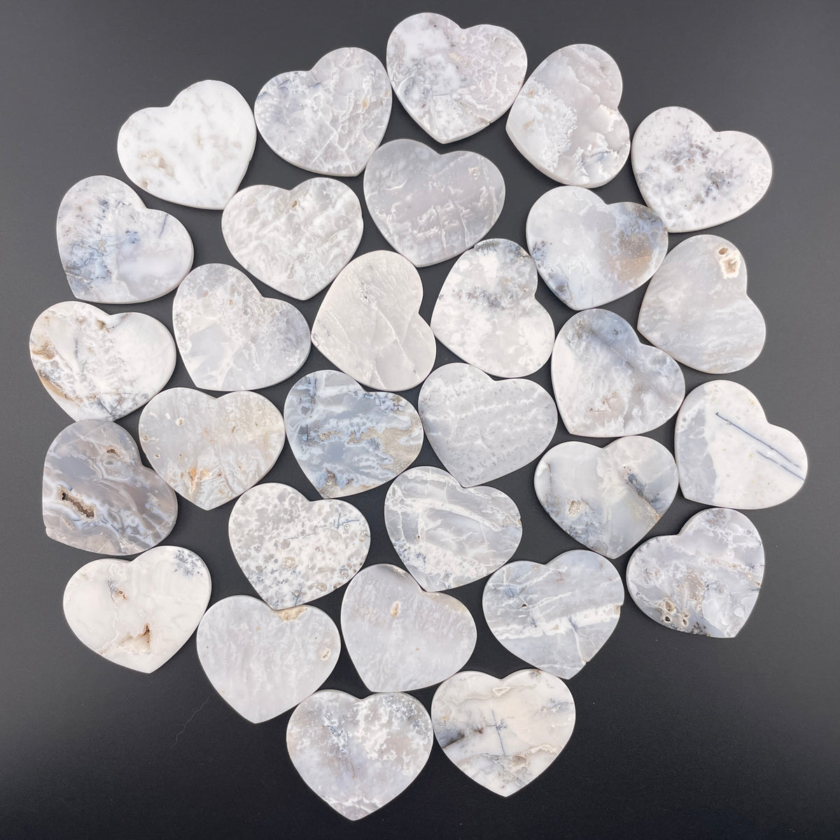 Mixed White and Translucent