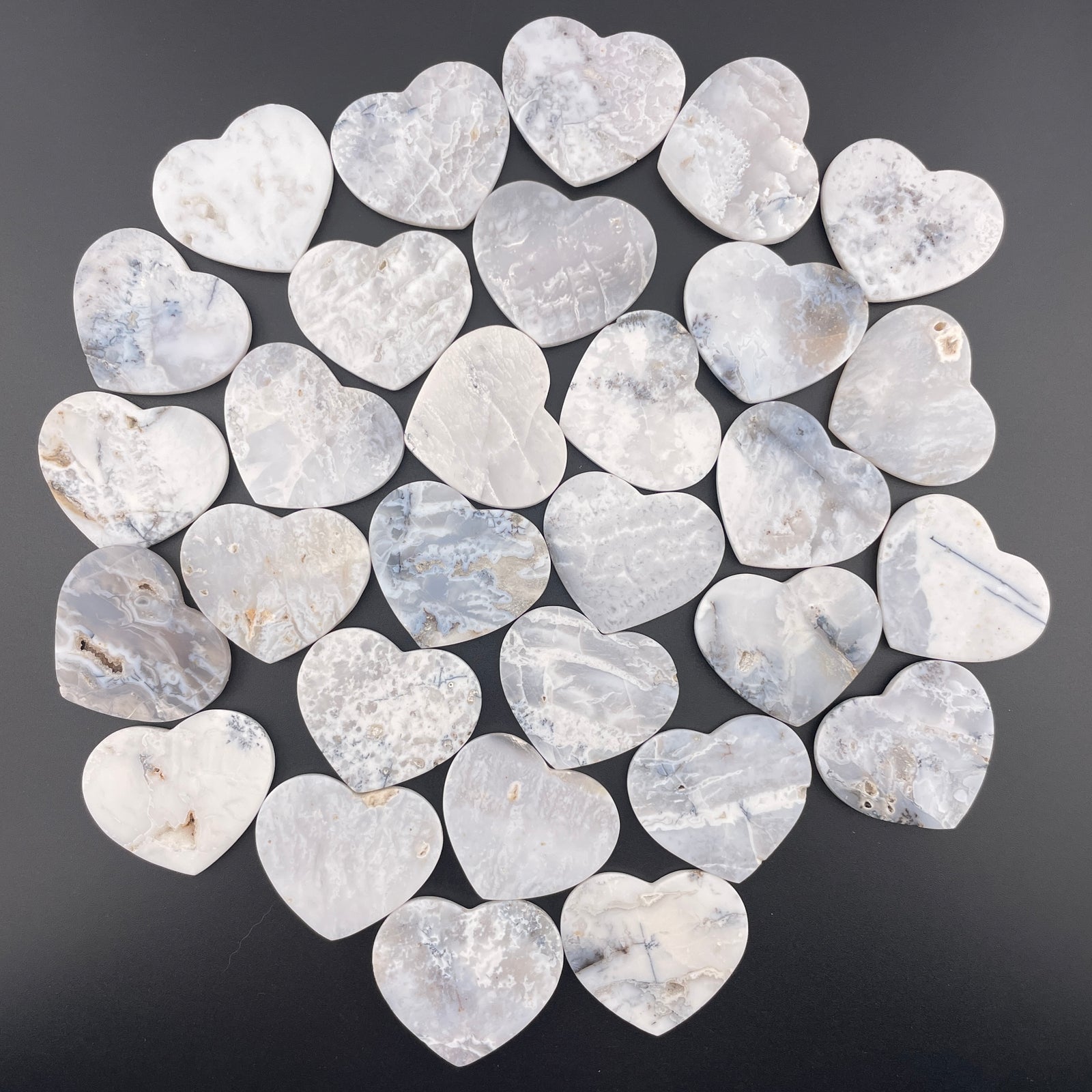 Mixed White and Translucent