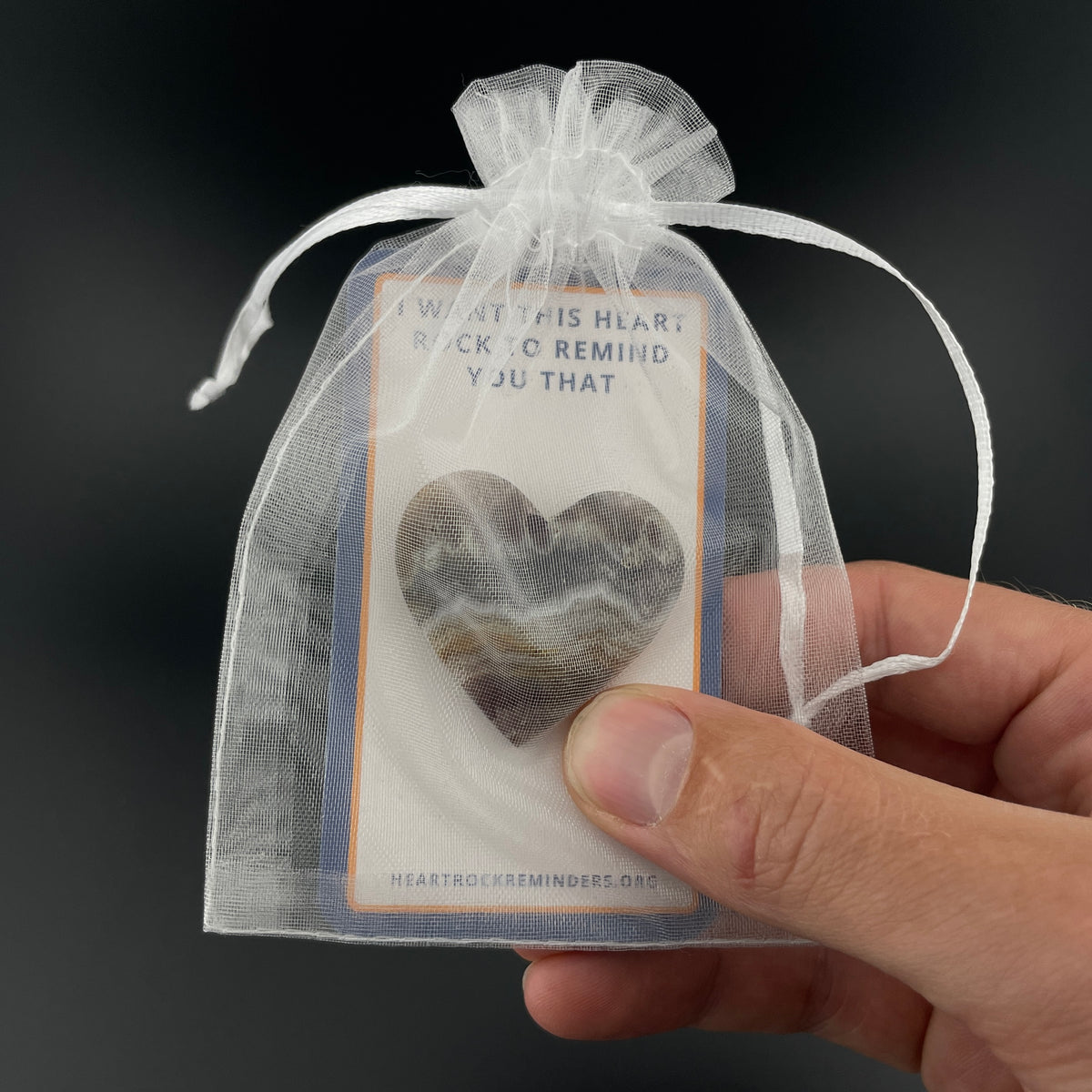 FREE "Tom-Made" Heart Rock Reminder
