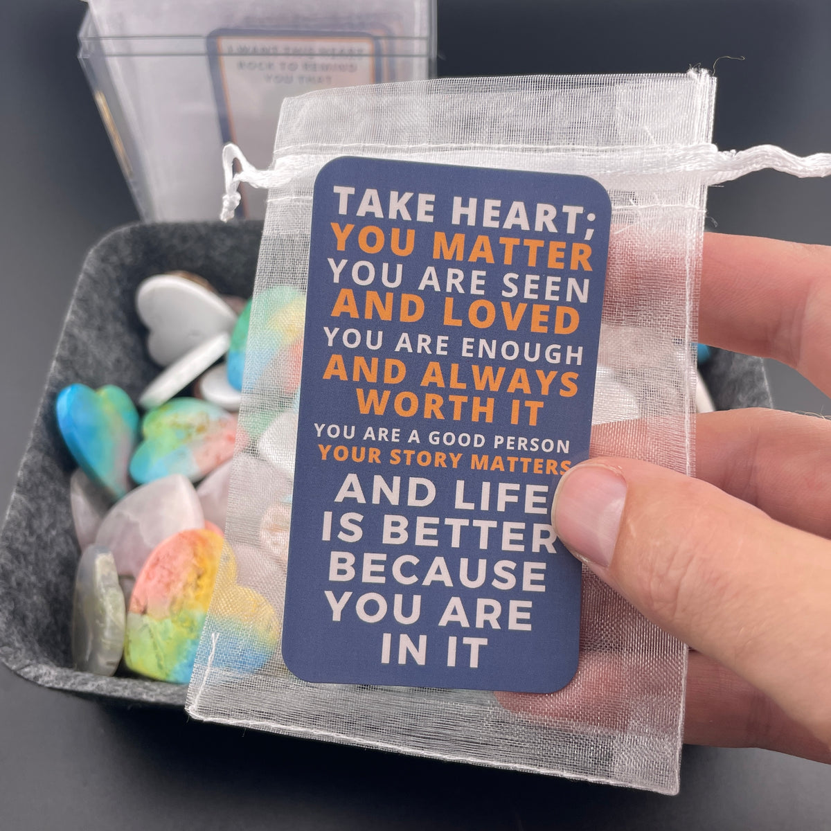 Essentials Starter Pack – 100 Hearts + Cards + Gift Bags & Display